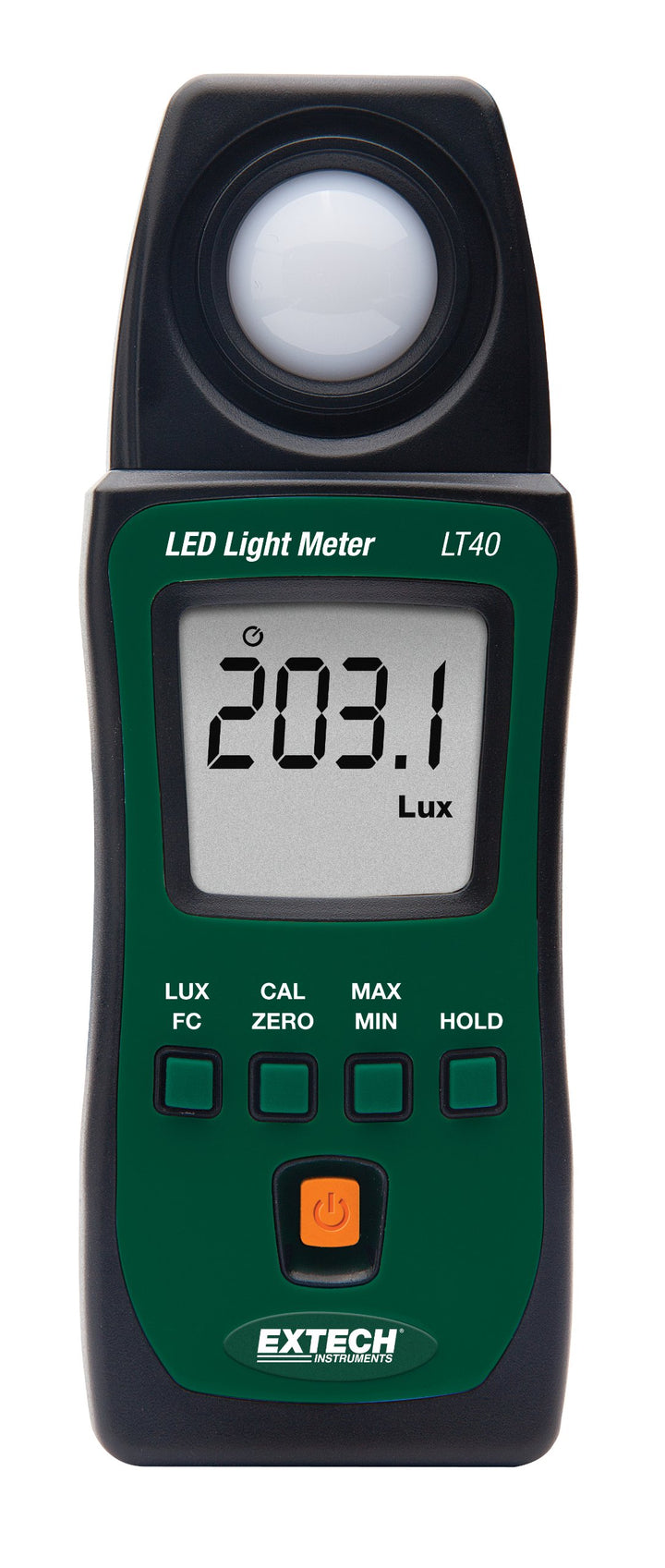 EXTECH LED-Luxmeter, 1 Stück, LT40 Weisses LED-Lichtmessgerät, Weisses LED-Lichtmessgerät