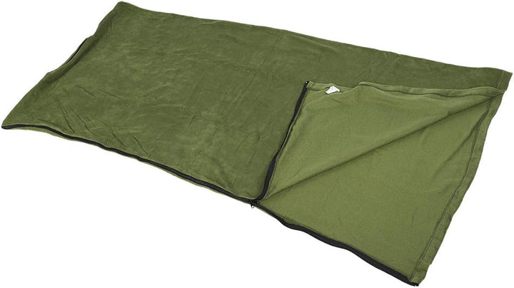 Schlafsack - Outdoor Camping Wandern Umschlag Tragbare Polar Fleece Anti-Pilling Schlafsack