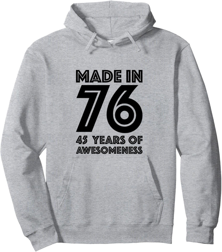 45. Geburtstag Geschenke für ihre Frauen Alter 45 Jahre alte Pullover Hoodie