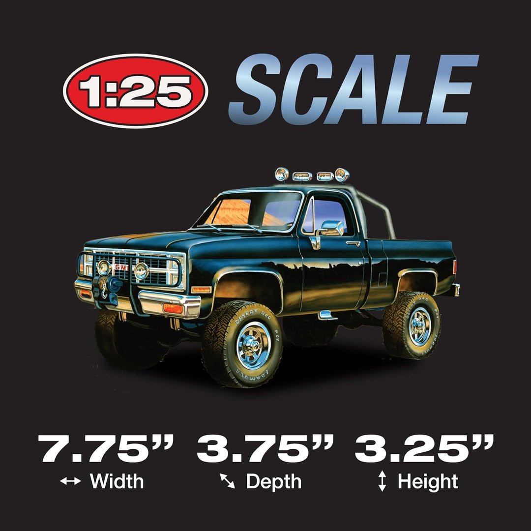 Round2 MPC848/12 GMC 1/25 1984er Pickup, schwarz