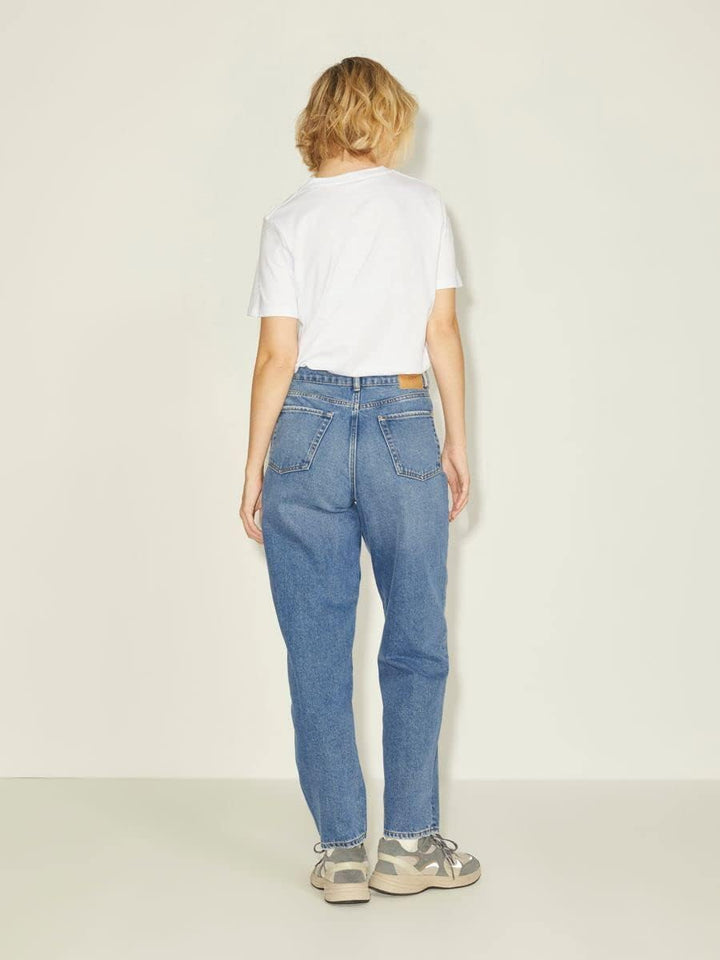 JACK & JONES Damen Jjxx Jxlisbon Mom Hw Cre4005 Jeans, Blue Denim, 28W / 32L EU