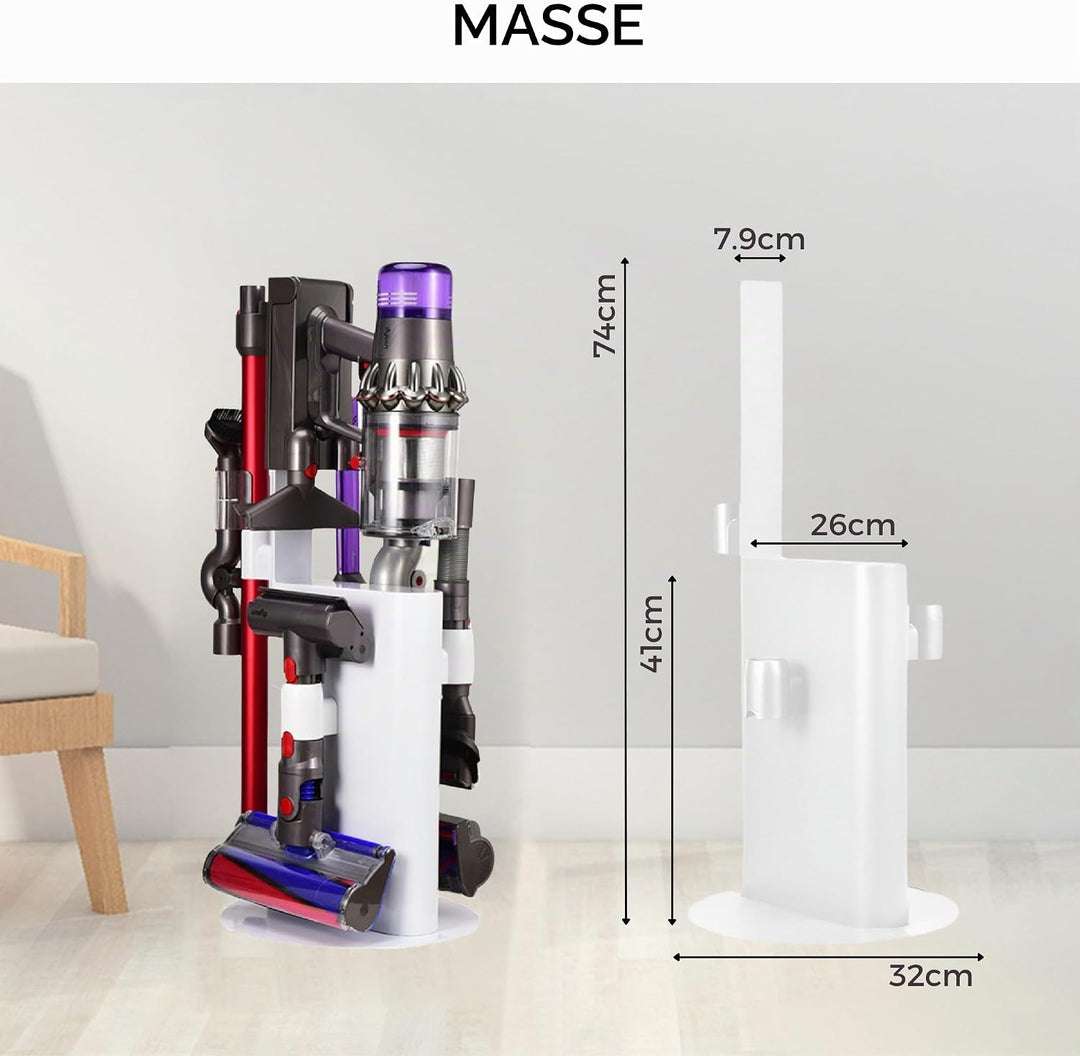 MORANGO Staubsaugerunterstützung Kompatibel mit Dyson V6, V7, V8, V10, V11, V15, DC30, DC31, DC34, D