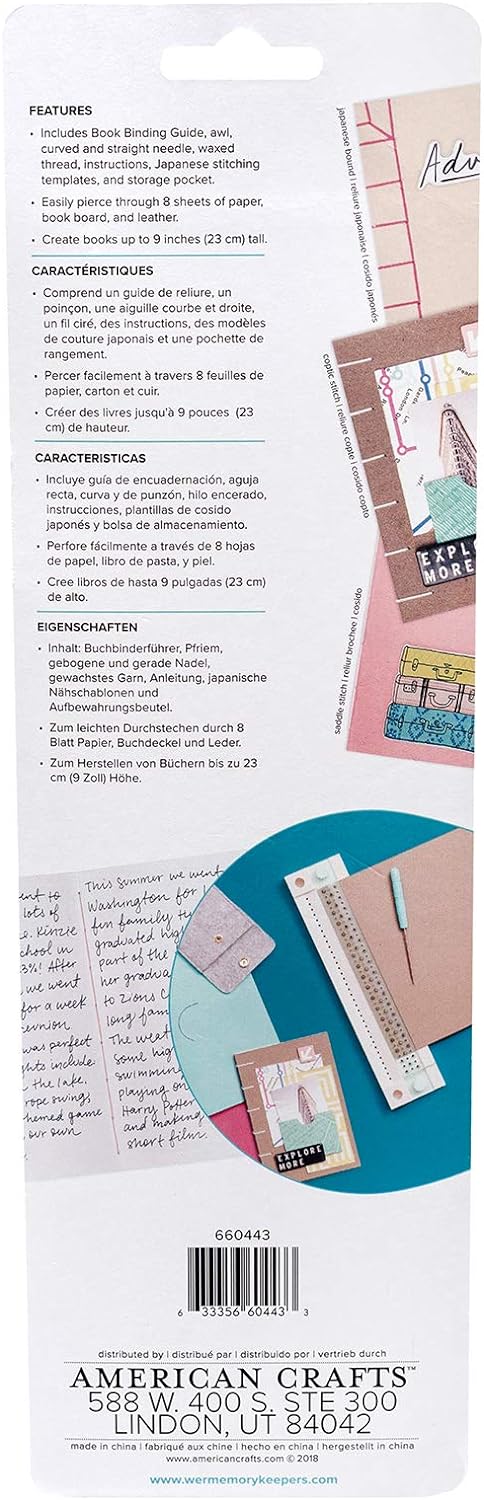 We R Memory Keepers 660443 Binding Guide, Papier, Multi