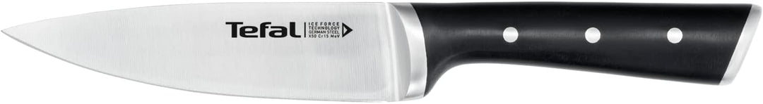 Tefal K23203 Ice Force Kochmesser 15 cm | Fleisch- oder Gemüsemesser | deutscher Edelstahl | ergonom