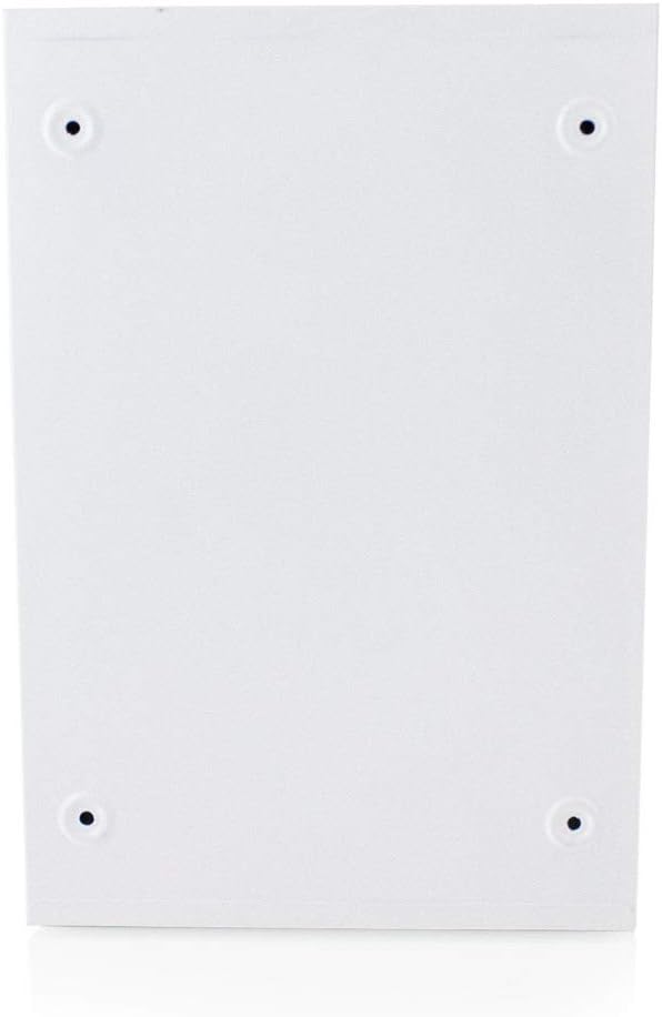 BITUXX® Kompakter Mini Briefkasten Wandbriefkasten Letterbox erweiterbar zur Briefkastenanlage (Weis