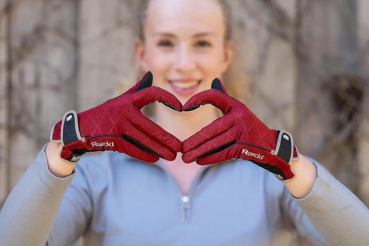 Roeckl Sports Reithandschuh Julia, Ladies Winter Handschuh, 4 Farben, Grösse 6-8.5 8 Mokka, 8 Mokka