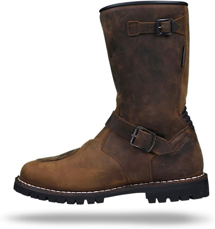 TCX Herren Motorcycle Boot 39 EU Vintage Marron, 39 EU Vintage Marron