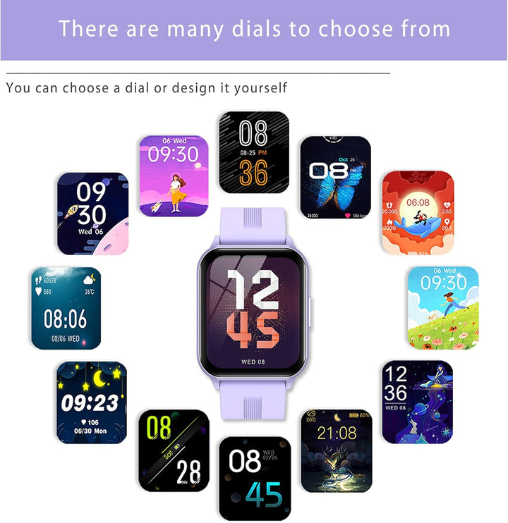 SUPBRO Smartwatch, Fitness Armband Tracker Touch Screen Uhr Wasserdicht IP68 Armbanduhr Smart Watch