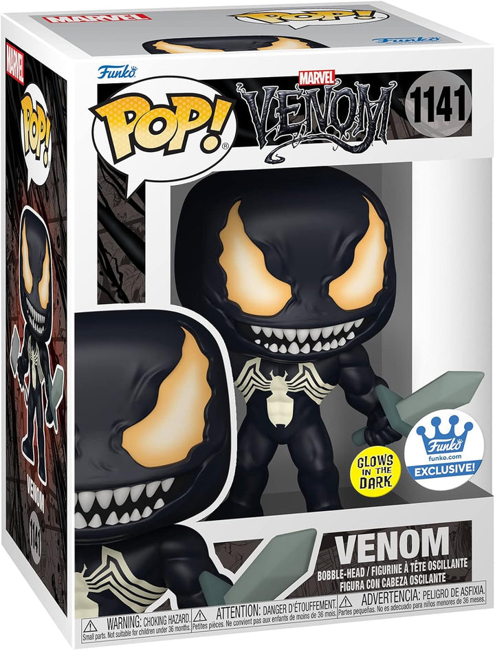 Venom Glow in The Dark Shop Exclusive Vinyl Figure