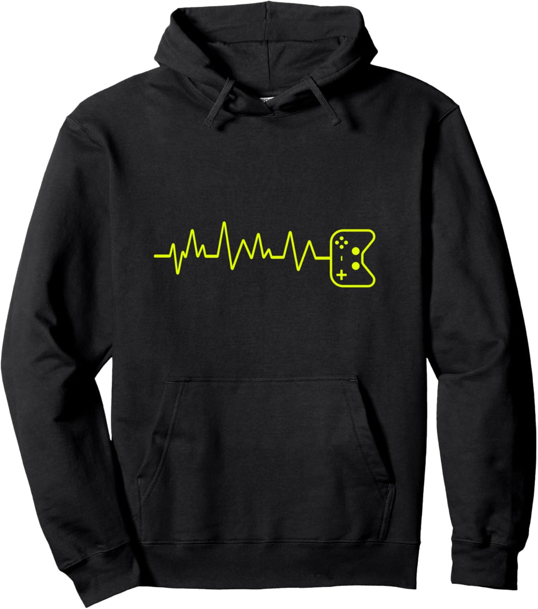 Videospiel Heartbeat Cool Geschenk für Gamer Pullover Hoodie