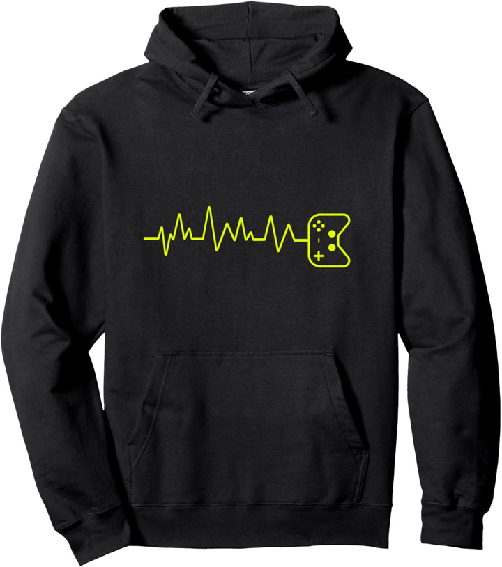 Videospiel Heartbeat Cool Geschenk für Gamer Pullover Hoodie