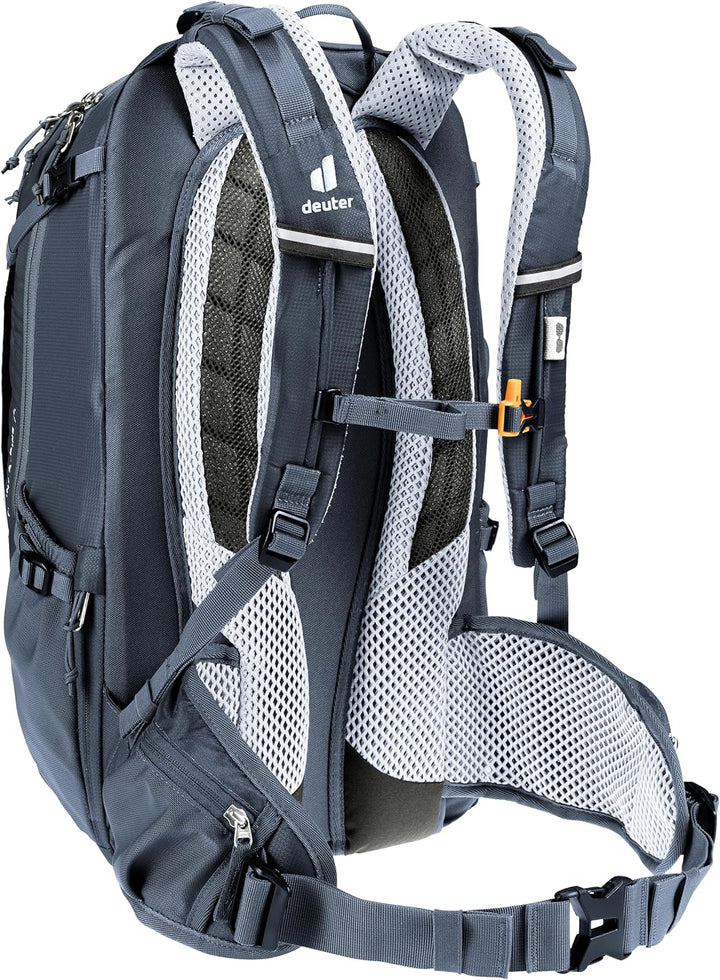 deuter Herren Trans Alpine 24 Fahrradrucksack (1er Pack) 24 L Schwarz, 24 L Schwarz
