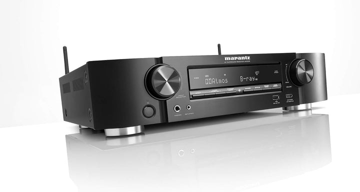 Marantz NR1510 5.2-Kanal AV-Receiver, HiFi Verstärker, HEOS Multiroom, Musikstreaming, AirPlay 2, Bl