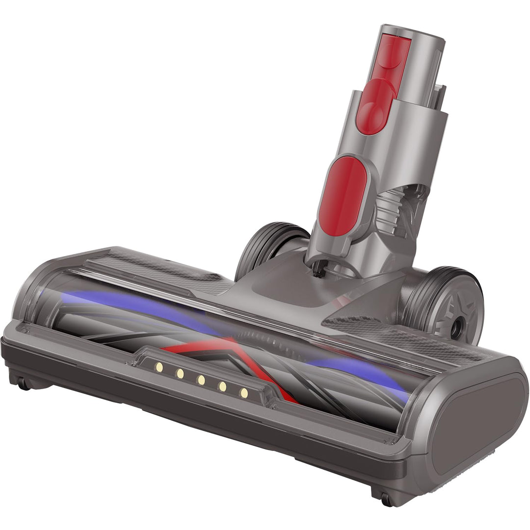 Bürste Zubehör Kompatibel mit Dyson V7 V8 V10 V11 V15 Staubsaugern Bodenbürste mit Frontlichter Desi