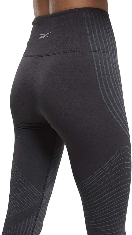 Reebok Damen Leggings Ts Thermowarm Smls Tight XL Schwarz, XL Schwarz