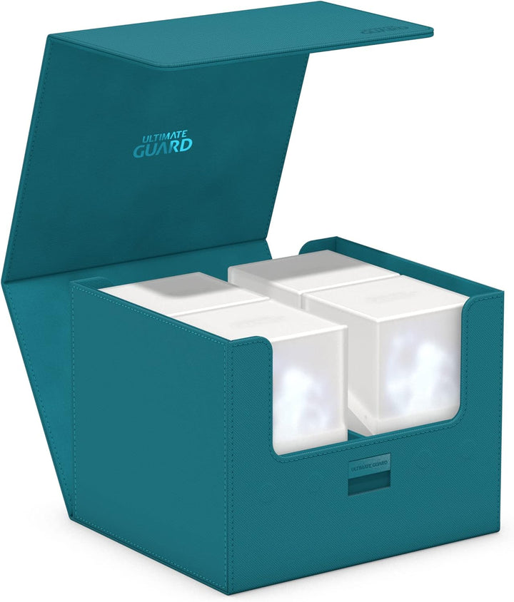 Ultimate Guard UGD011329 Minthive 30+ XenoSkin Petrolblau Kartenbox, Petrolblau