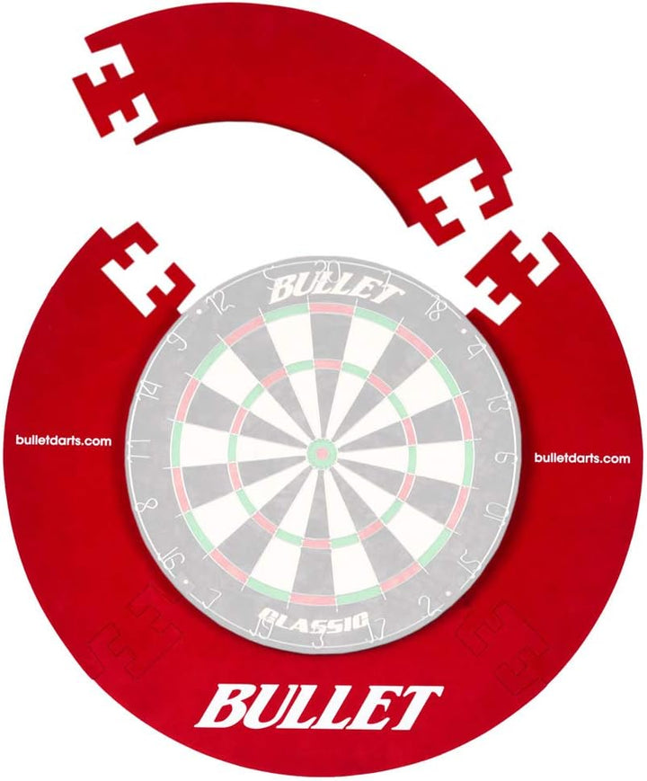 BULLET-Darts Surround Ring für alle gänigen Dartscheiben -hochwertige Umrandung – Wandschutz für das