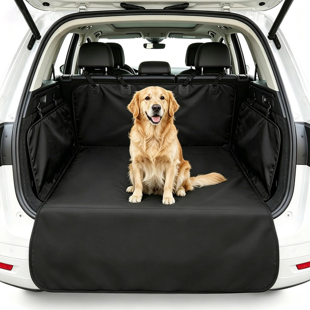 Kofferraumschutz Hund 600D Oxford für Auto & SUV – Wasserdicht Robuste Kofferraum Schutzmatte gegen