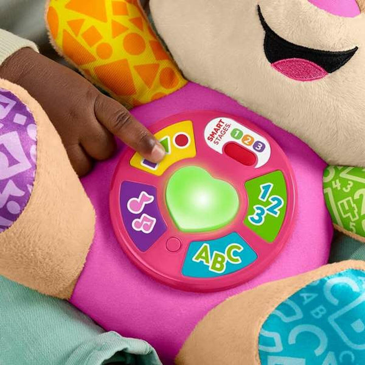Fisher-Price Laugh & Learn JFD35 Plüschtier mit Smart Stages Musikalisches Lernspielzeug für Babys a