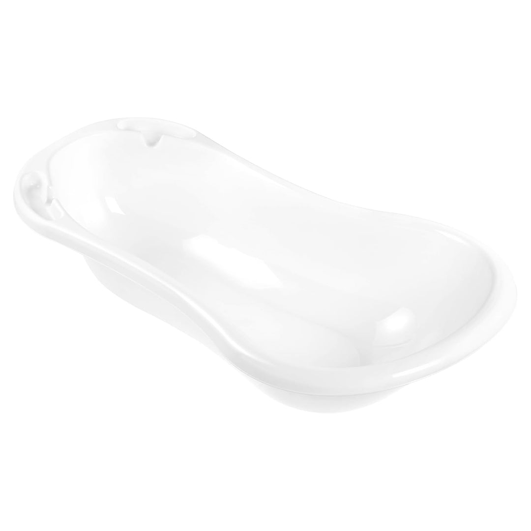 keeeper wiktoria Ergonomische Babywanne Pure, Ab 0 bis ca. 12 Monate, 100 cm, Weiss 100 cm Weiss (Pu