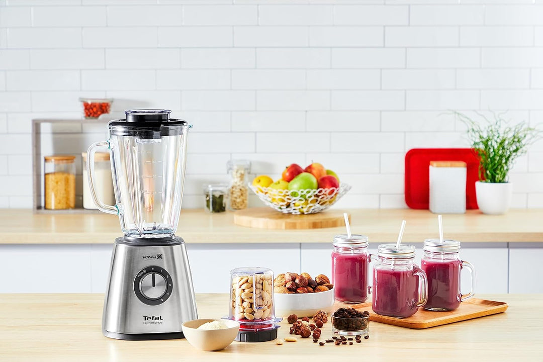 Tefal BL439D Blendforce 2 Standmixer | 800 W | kraftvolles Mixen | 5 Geschwindigkeiten | Pulsfunktio