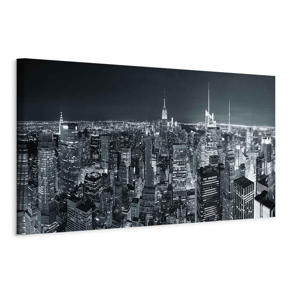 murando - Wandbilder XXL New York 135x45 cm 1 tlg - Wand Deko Vlies Leinwand Bilder Gross Wanddeko W
