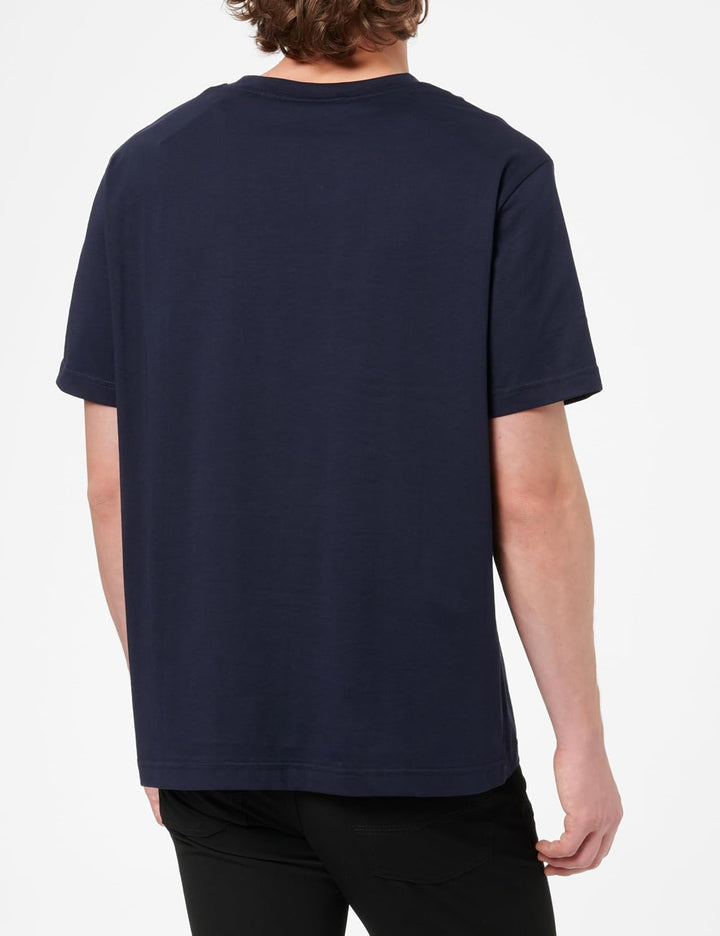 Gant Herren Printed Graphic Ss T-Shirt T-Shirt (1er Pack) L Blau, L Blau