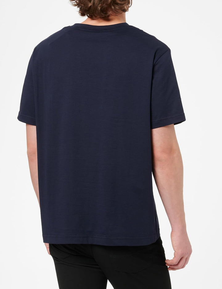 Gant Herren Printed Graphic Ss T-Shirt T-Shirt (1er Pack) L Blau, L Blau