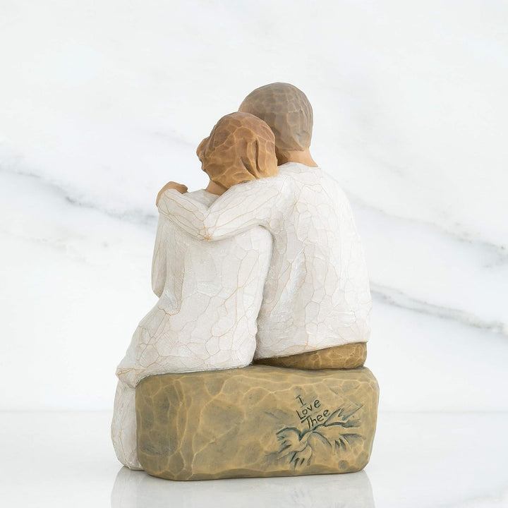 Enesco Willow Tree 26184 Figur Jahrestag, 7,6 x 3,8 x 15,2 cm, Natur Geburtstag / Jahrestag, Geburts
