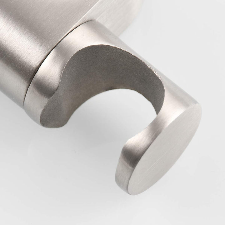Tecmolog Edelstahl Handbrause Halterung Winkel Verstellbar Duschkopfhalterung für Duschstange 25 mm,