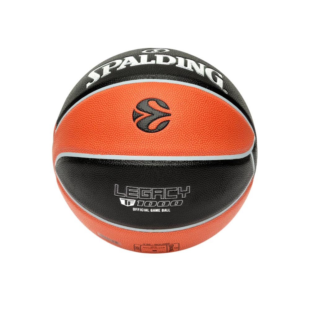 Spalding 77100Z Basketbälle Black/Orange 7