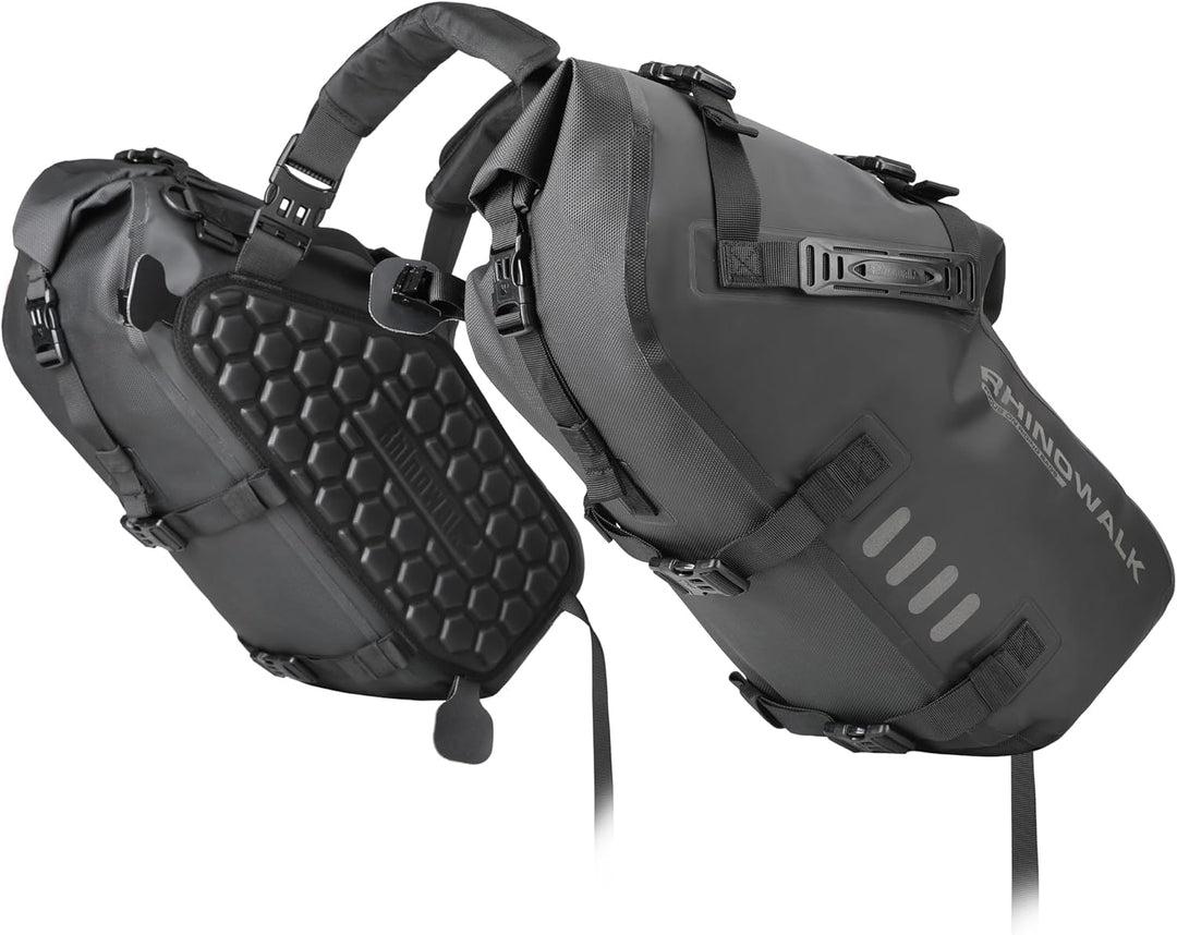 Rhinowalk Motorrad Satteltasche Hecktasche Wasserdicht Motor Seitentasche Gepäcktasche Hinterradtasc