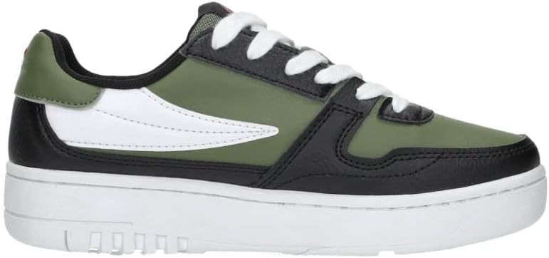 FILA Unisex Kinder Fxventuno Teens Sneaker 38 EU Oil Green Black, 38 EU Oil Green Black