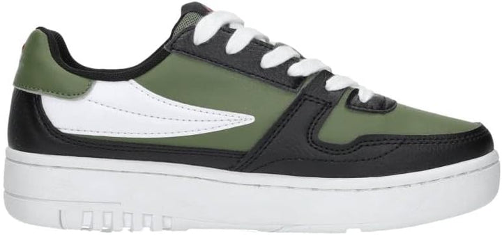 FILA Unisex Kinder Fxventuno Teens Sneaker 38 EU Oil Green Black, 38 EU Oil Green Black