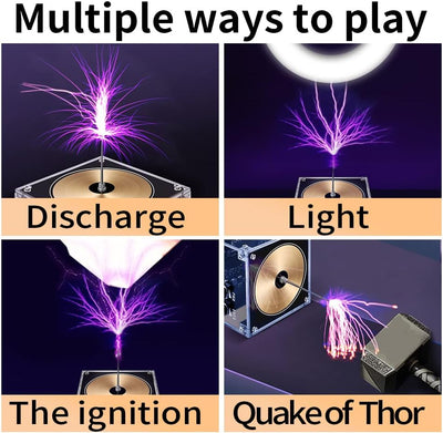 Weytoll BT-Version Mini Tesla Spule Music Tesla Coil, Electric Power Wireless Transmission Model, El