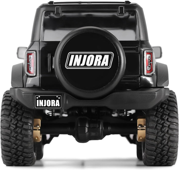 INJORA Messing Hinterachs-Gegengewichte 14g/Stück Upgrade-Teil für TRX4M 1/18 RC Crawler, Messing, M