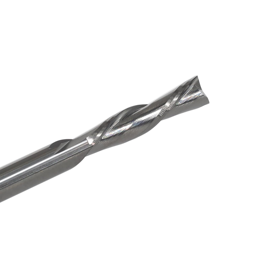 AKYLIN 4 Stück Fräser Set 6 MM Schaft,Spiralfräser Vollhartmetall VHM CNC Fräser,0.5 mm Radius Gravi