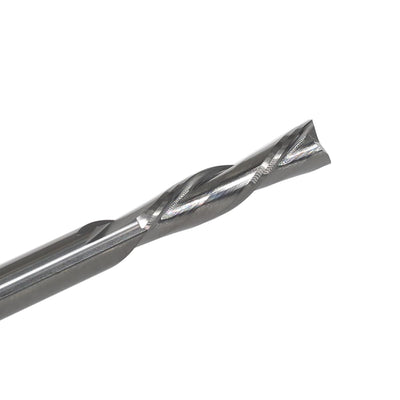 AKYLIN 4 Stück Fräser Set 6 MM Schaft,Spiralfräser Vollhartmetall VHM CNC Fräser,0.5 mm Radius Gravi