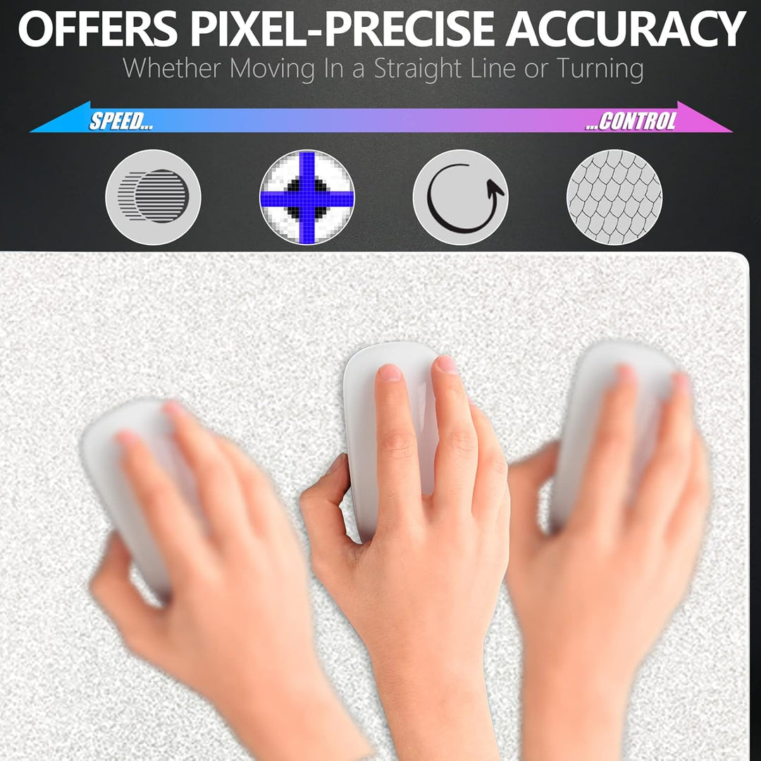 X-Raypad Aqua Control 2 AC2 Solid Gaming-Mauspad, Ultra-Hochpräzisions-Mauspad mit Perfekter Geschwi