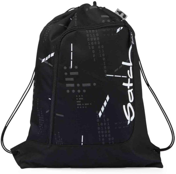 Satch Match Plus Schulrucksack Set 3tlg. inkl. Schlamperbox und Sportbeutel (Ninja Matrix), Ninja Ma