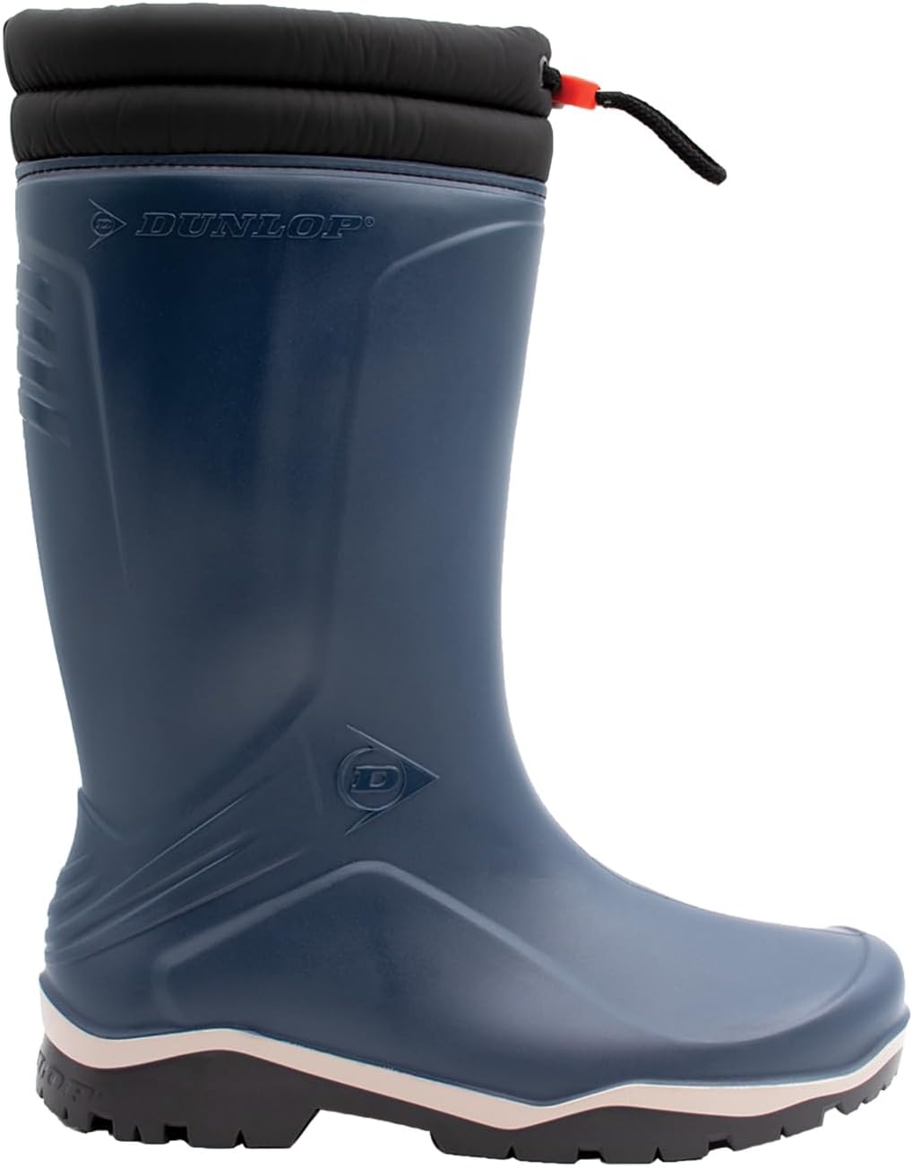 DUNLOP Protective Footwear Kids Blizzard, gefütterte Kinder Gummistiefel 21 EU Blau, 21 EU Blau
