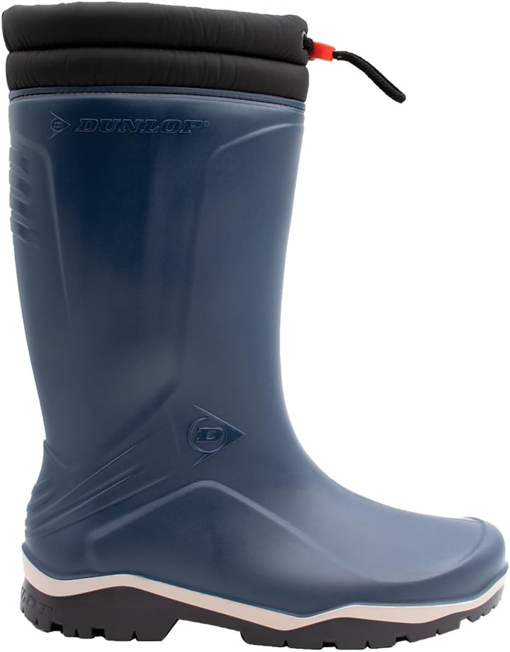 DUNLOP Protective Footwear Kids Blizzard, gefütterte Kinder Gummistiefel 21 EU Blau, 21 EU Blau