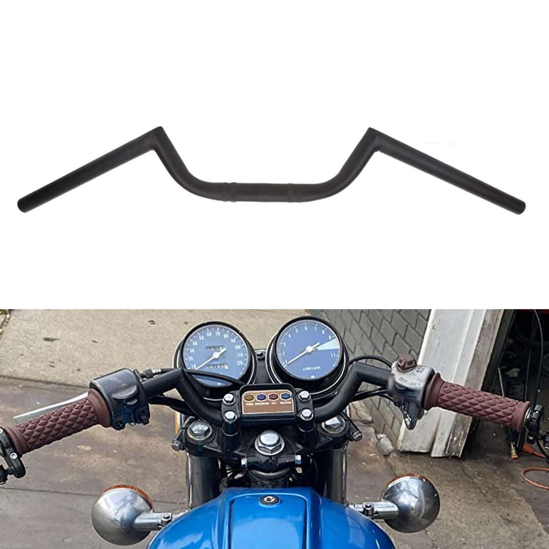 AnXin Motorrad 7/8 "Lenker Cafe Racer Ace Clubman Stil Lenker 22 MM Universal Für Bobber Benutzerdef