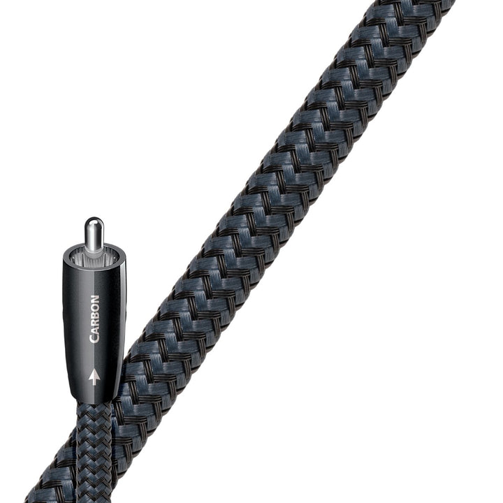 AudioQuest 3m Coax Carbon Koaxialkabel Schwarz – Koaxialkabel (3 m, Stecker/Stecker, Schwarz, 75 Ohm
