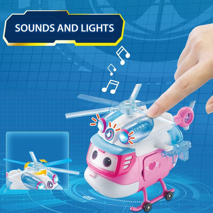 Super Wings Dizzy Deluxe Transforming, 2 Modi Roboter Deformation Flugzeug Action-Figuren Anime-Spie