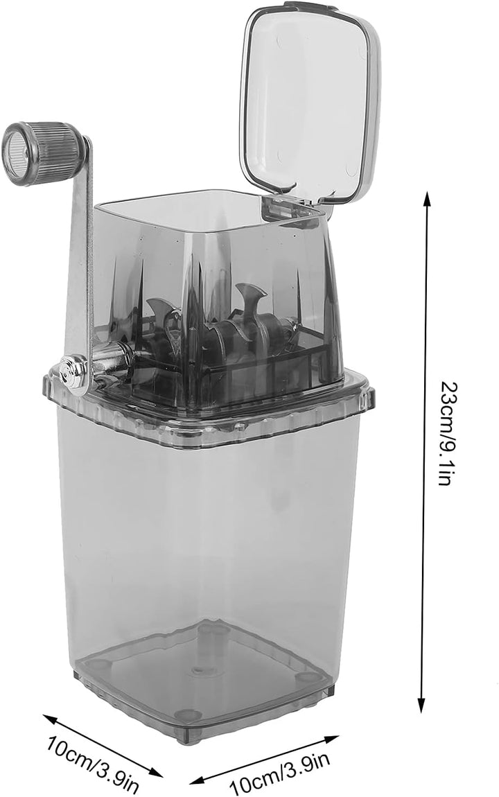 Alomejor Handkurbel Manueller Boilie Ice Crusher, Kitchen Bar Ice Mixer Angelköder Köder Crusher