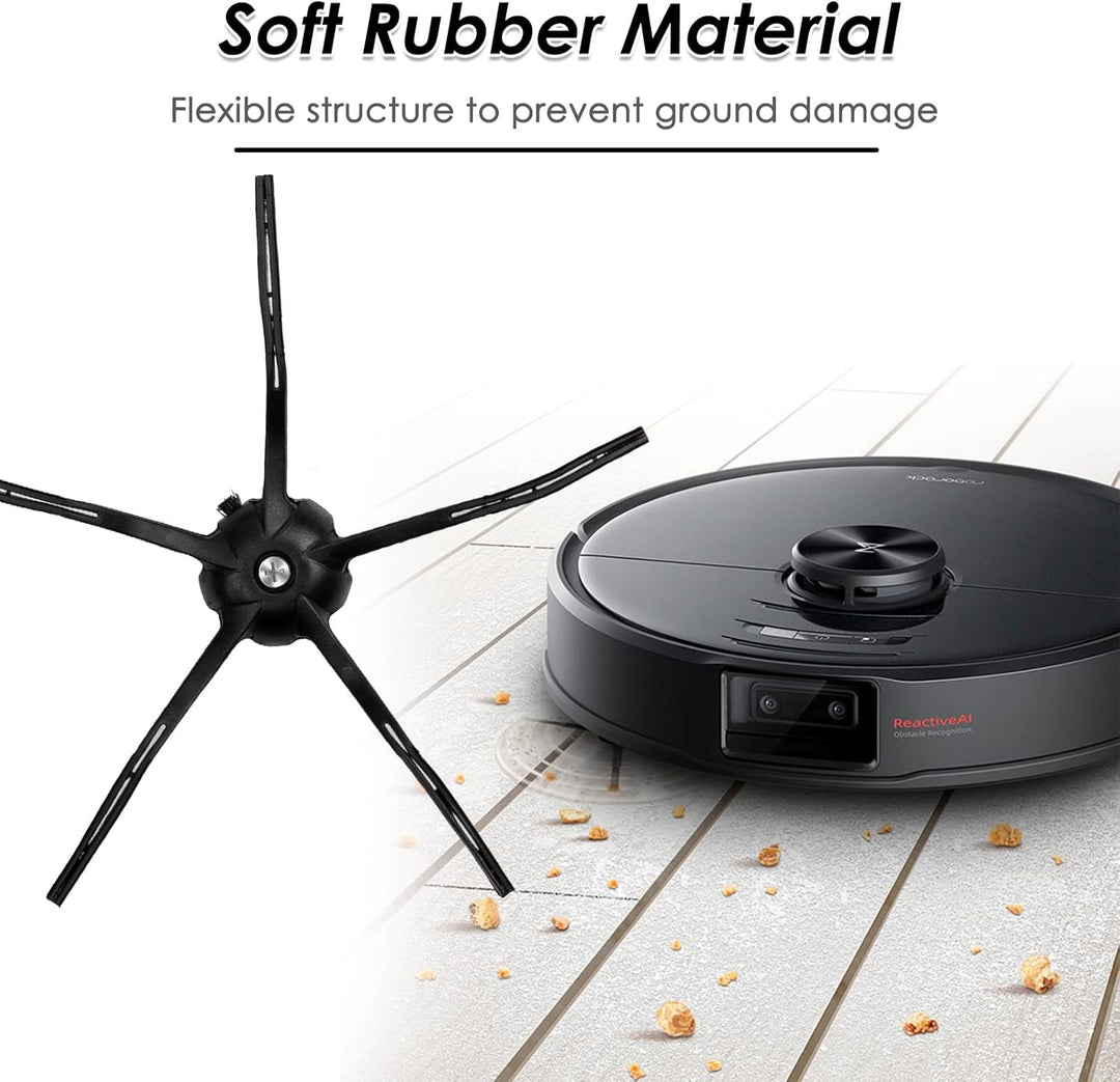 (10 Stück) Seitenbürsten Ersatzteile für Roborock S7 Serie S7 S7+ S7 MAXV Ultra Q7 Max Q7 Max+ S8 Pr