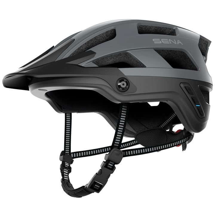Sena M1 EVO Smart Mountainbike-Helm (Mattgrau, M)