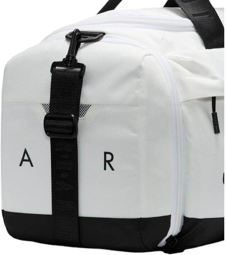 Jordan Herren Jam Velocity 46L Duffel, White, S