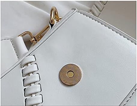 Purfanree Trendige Satteltasche, Clutch, Handtasche, Umhängetasche, Henkeltasche, Schultertasche, Cr